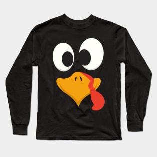 Turkey Face Long Sleeve T-Shirt